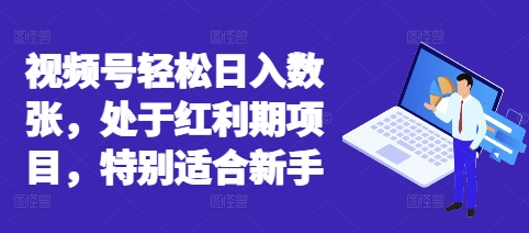 视频号轻松日入数张，处于红利期项目，特别适合新手-亮剑学堂